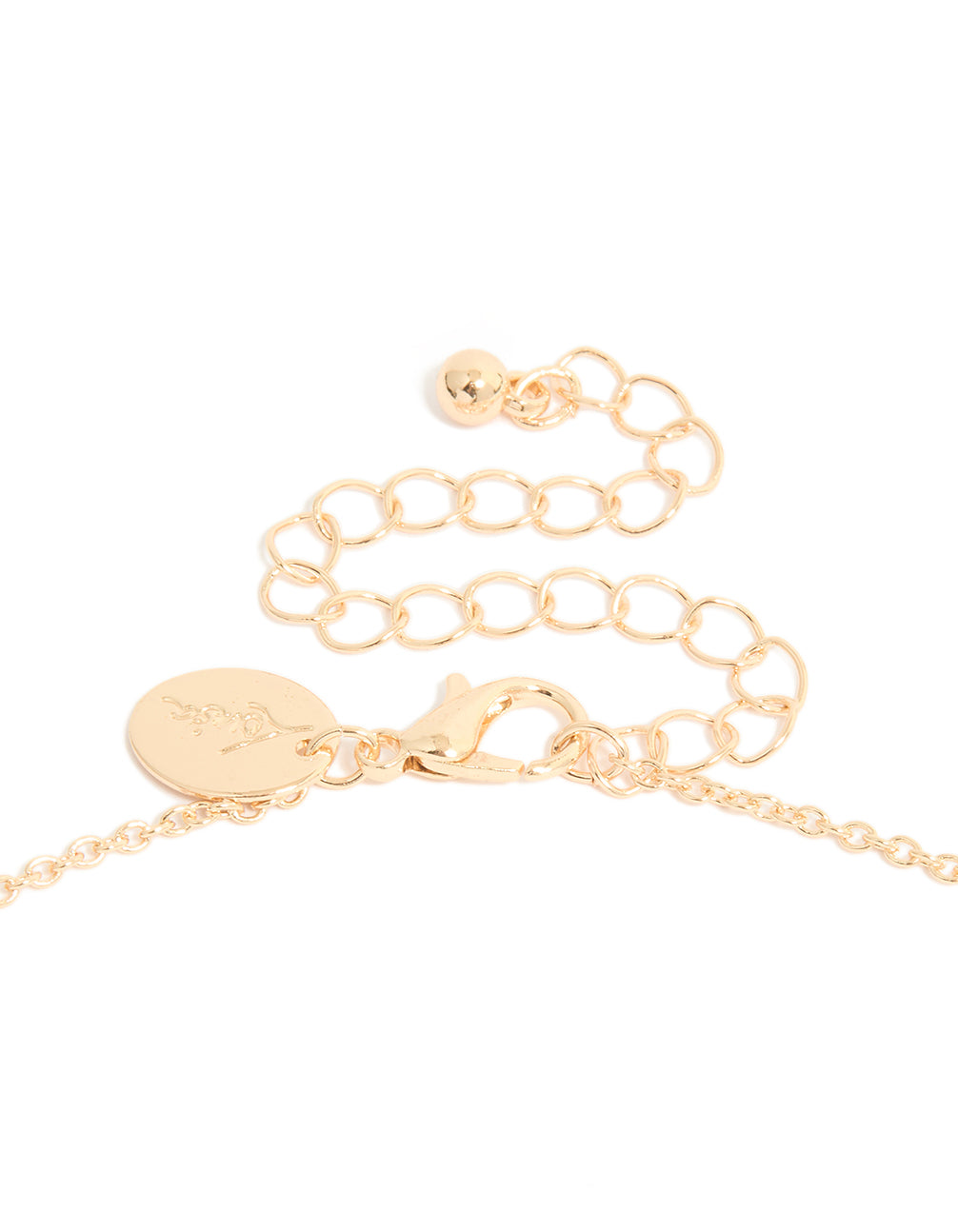 Gold 'I Love You' Heart Necklace