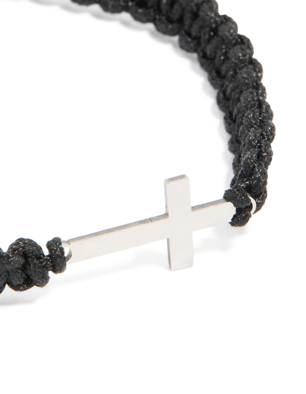 Mens Waterproof Stainless Steel Cross Toggle Bracelet