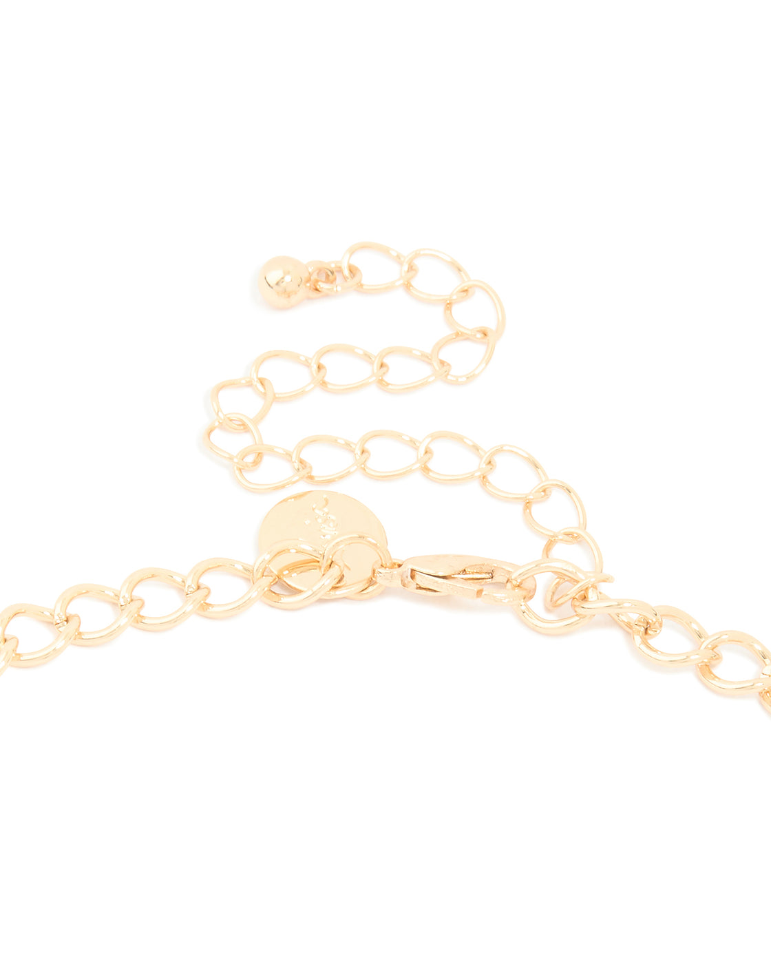 Gold Spiral Shell Torque Necklace
