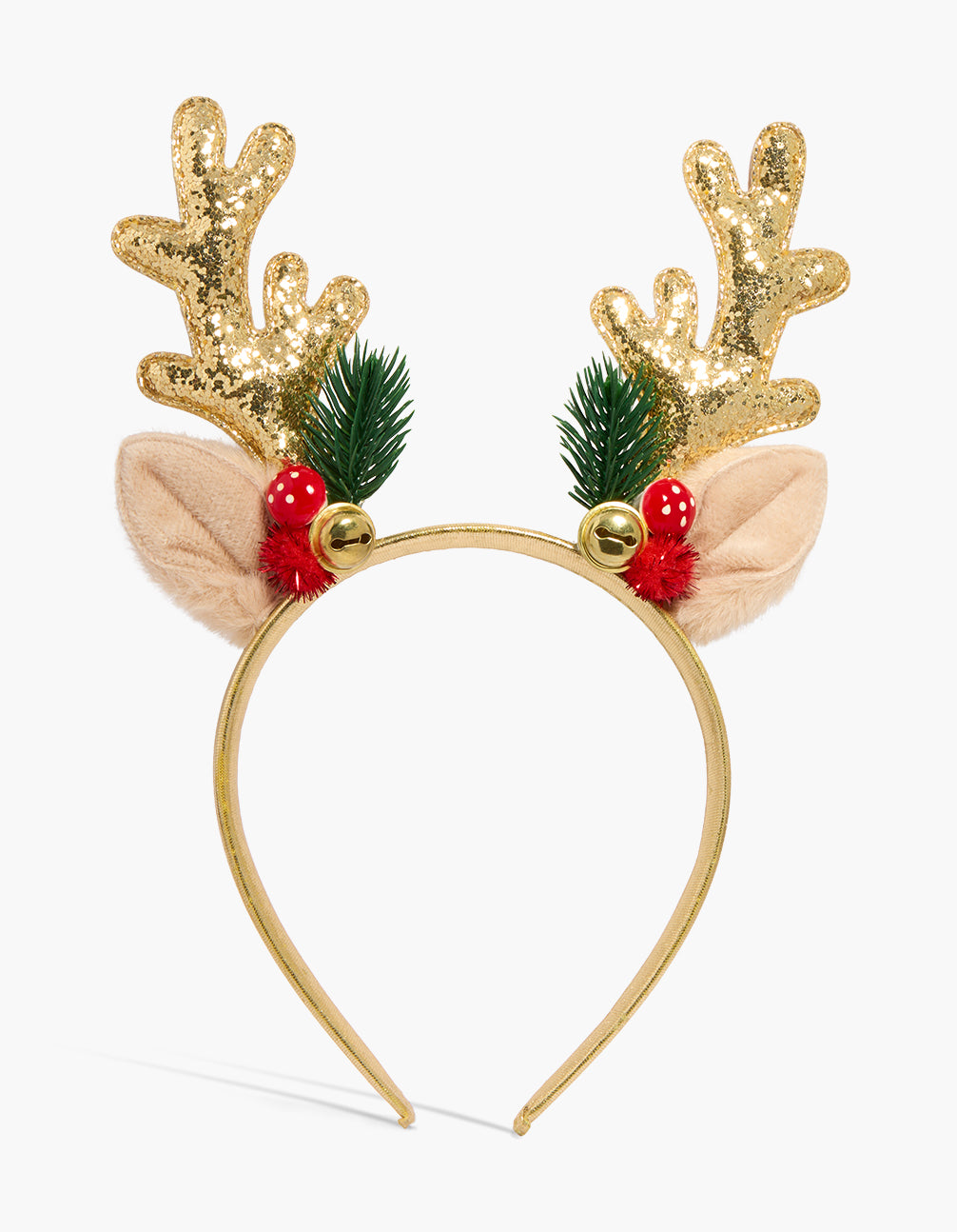 Gold Woodland Glitter Headband