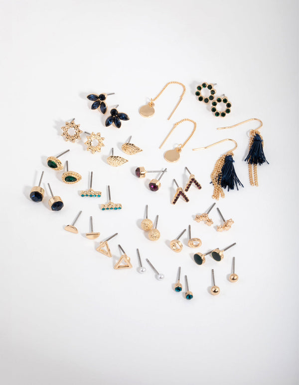 Gold Pacific Opal 20-Pack Earring