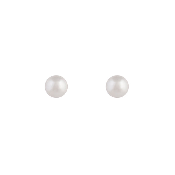 Classic Pearl Stud Earrings