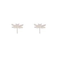 Silver Dragonfly Stud Earrings - link has visual effect only