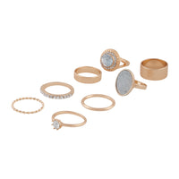 GOLD GLITTER PAPER BLING RING PACK - link has visual effect only