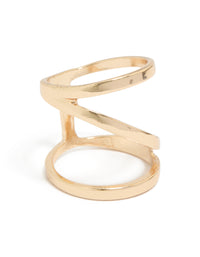 Gold Wrap Ring - link has visual effect only