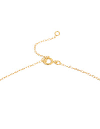 Gold Plated Sterling Silver Heart Necklace - link has visual effect only