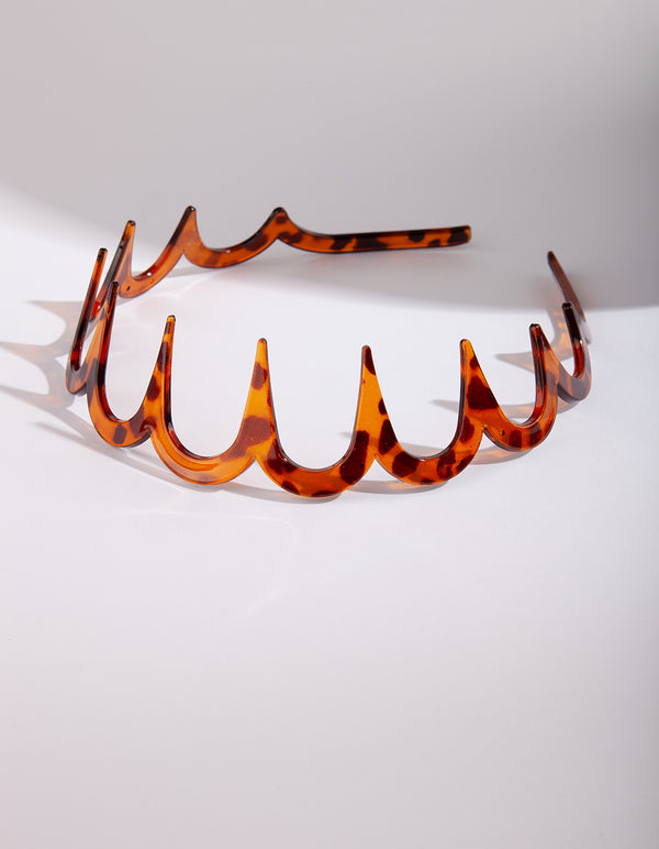 Tortoiseshell Wave Headband