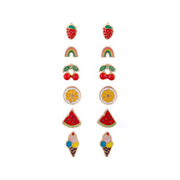 KIDS SG ER FRUIT STUD 6PK ER - link has visual effect only