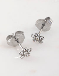 Surgical Steel Crystal Daisy Piercing Stud - link has visual effect only
