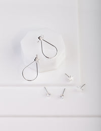 CUBZ SS STAR & LOOP CZ 3PK ER@ - link has visual effect only