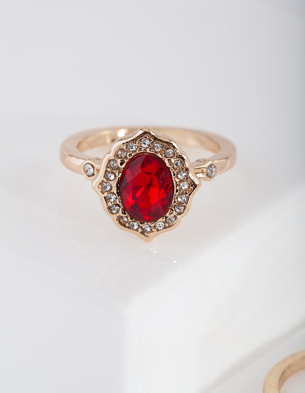 Gold Classic Engagement Ring Pack