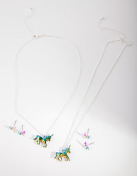 KIDS CM UNICORN 4PK NL&ER SET - link has visual effect only