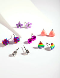 KIDS CM HEART & SPIKE 6PK ER@ - link has visual effect only