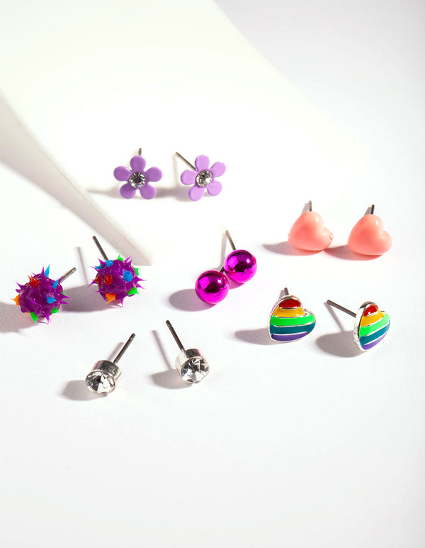 KIDS CM HEART & SPIKE 6PK ER@