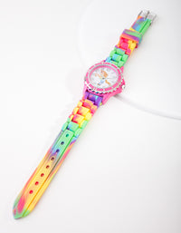Kids Rainbow Unicorn Silicone Strap Watch - link has visual effect only