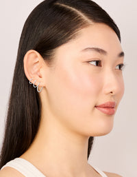 Sterling Silver Classic Hoop Pack - link has visual effect only