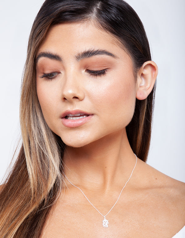 Sterling Silver Dragon Necklace