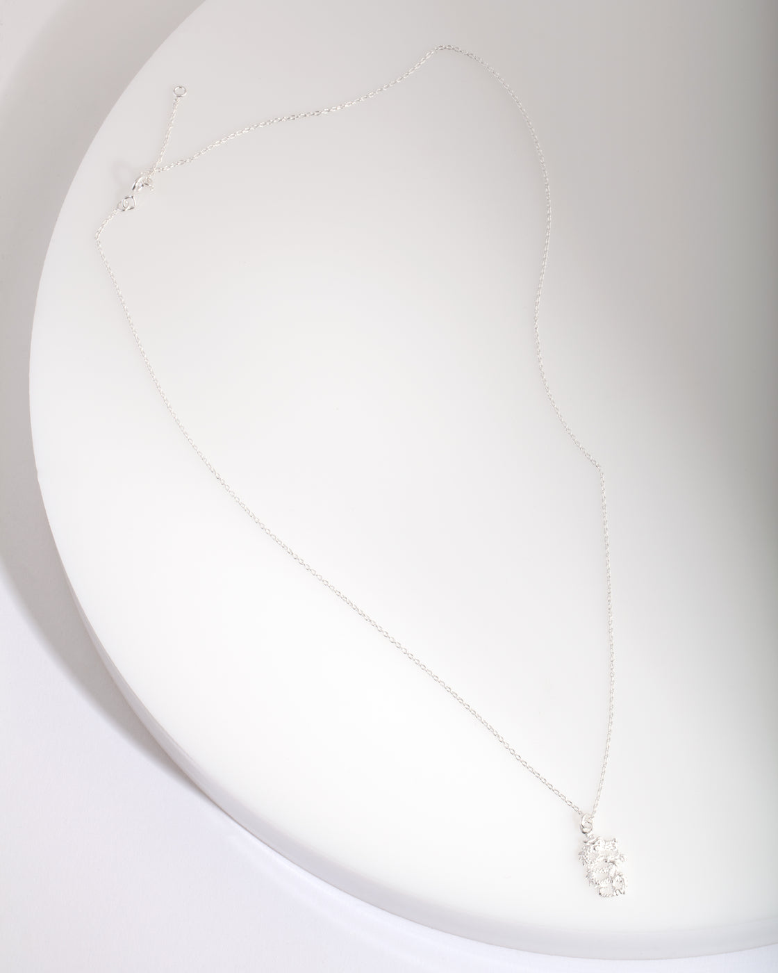 Sterling Silver Dragon Necklace