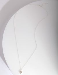 GXM ST PAVE HEART PADLOCK NL - link has visual effect only