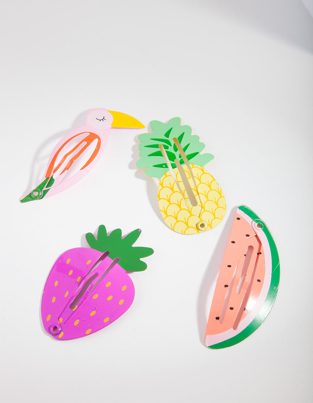 Kids 1cm Fruit Clip 4-Pack