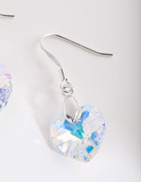 SW SS AB001 HEART DRP ER - link has visual effect only