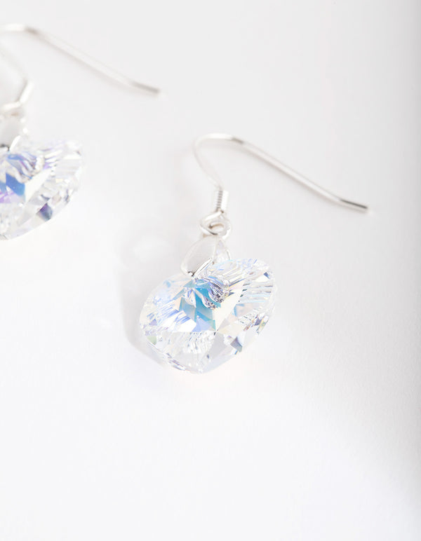 SW SS AB001 HEART DRP ER