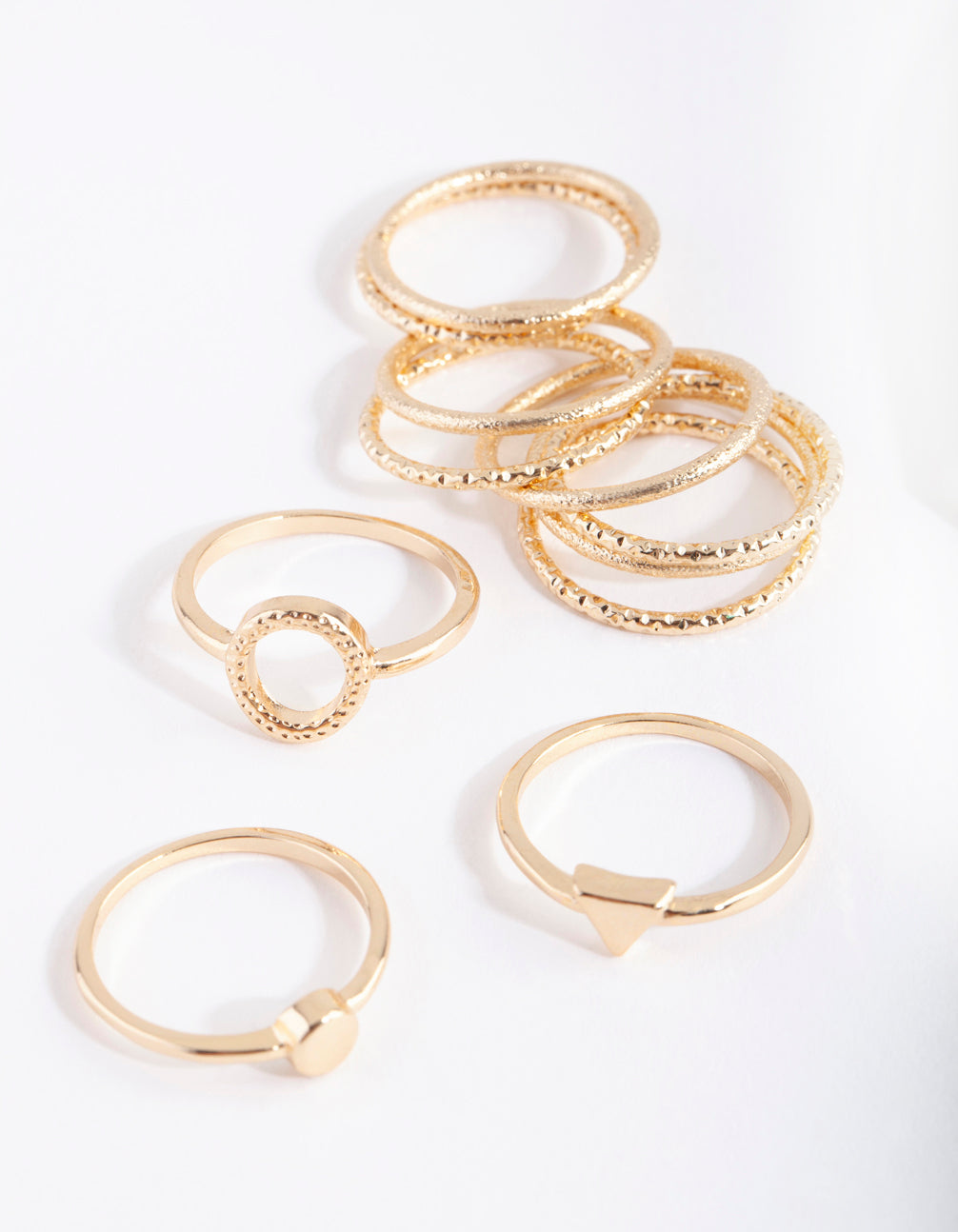 Gold Diacut Ring 11-Pack