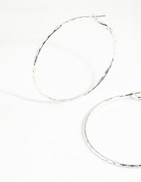 Silver 60MM Hoop Earring Pack - link has visual effect only