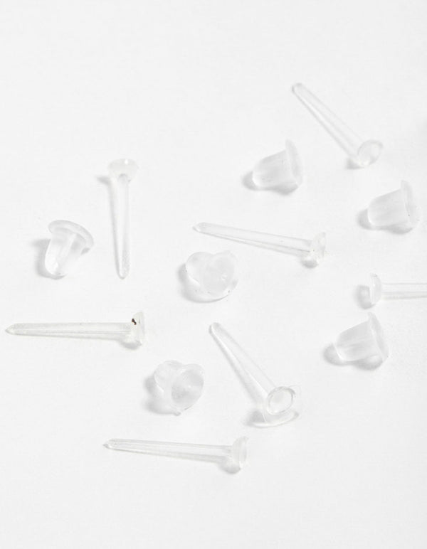Sensitive Silicone Earrings