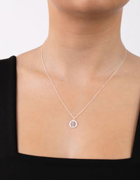 Sterling Silver Cubic Zirconia Tree Of Life Necklace - link has visual effect only