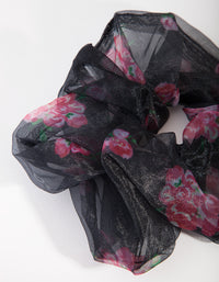 HESN  FB BLK FLRL ORGNZ SCRNCH - link has visual effect only