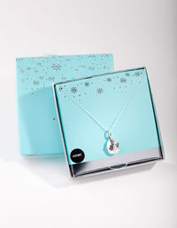 Sterling Silver Oval Locket Necklace - link has visual effect only