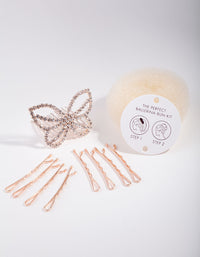 Kids Fabric Butterfly Bun Kit - link has visual effect only