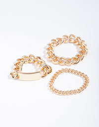 Gold Large in Charge Pack Chain Rings - link has visual effect only