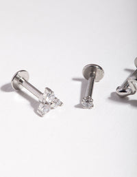 Surgical Steel Diamante & Snake Flat Back Pack - link has visual effect only