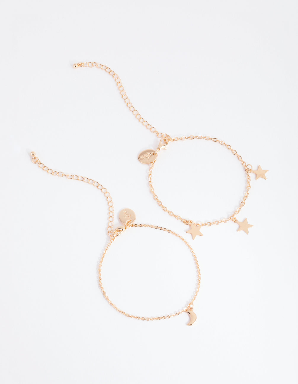 Gold Star & Moon Bracelet Pack