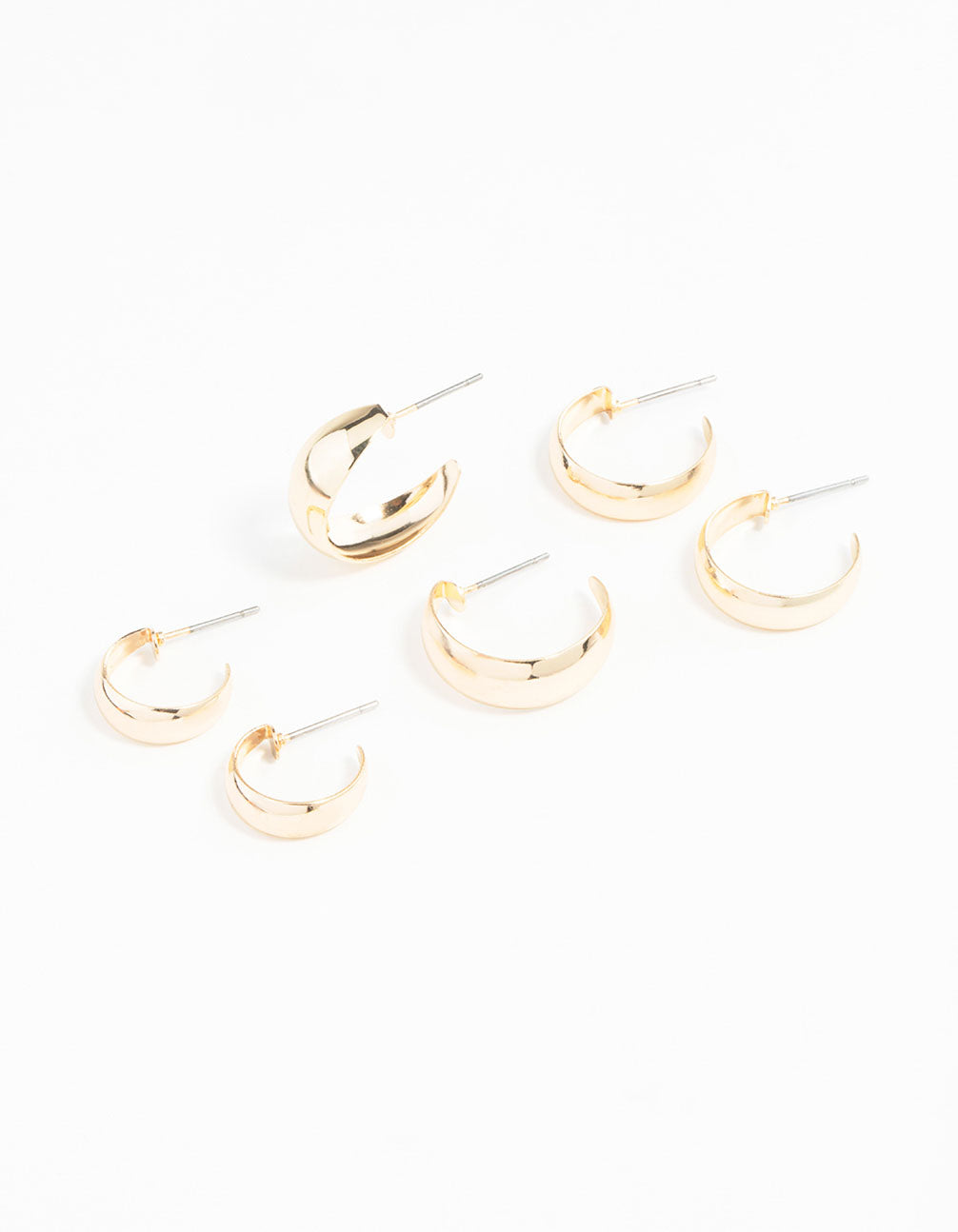 Gold Chubby Pack Hoops