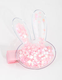 Kids Plastic Shaker Bunny Pack Clip - link has visual effect only