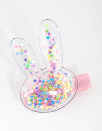 Kids Plastic Shaker Bunny Pack Clip - link has visual effect only