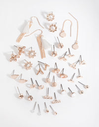 Rose Gold Pacific Opal 20-Pack Earring - link has visual effect only