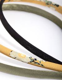 Mustard Flower Headband Pack - link has visual effect only