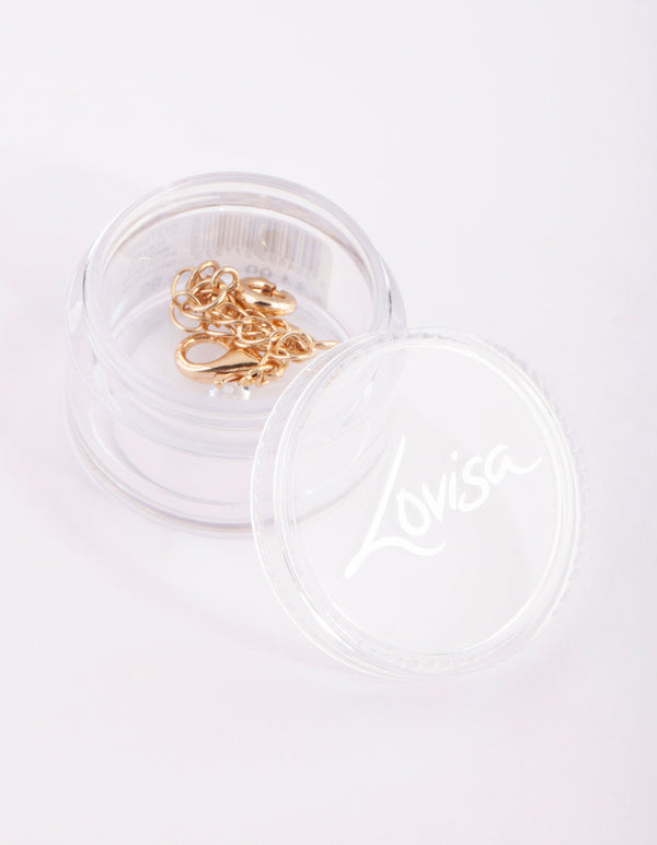 Gold Magnetic Necklace Extender