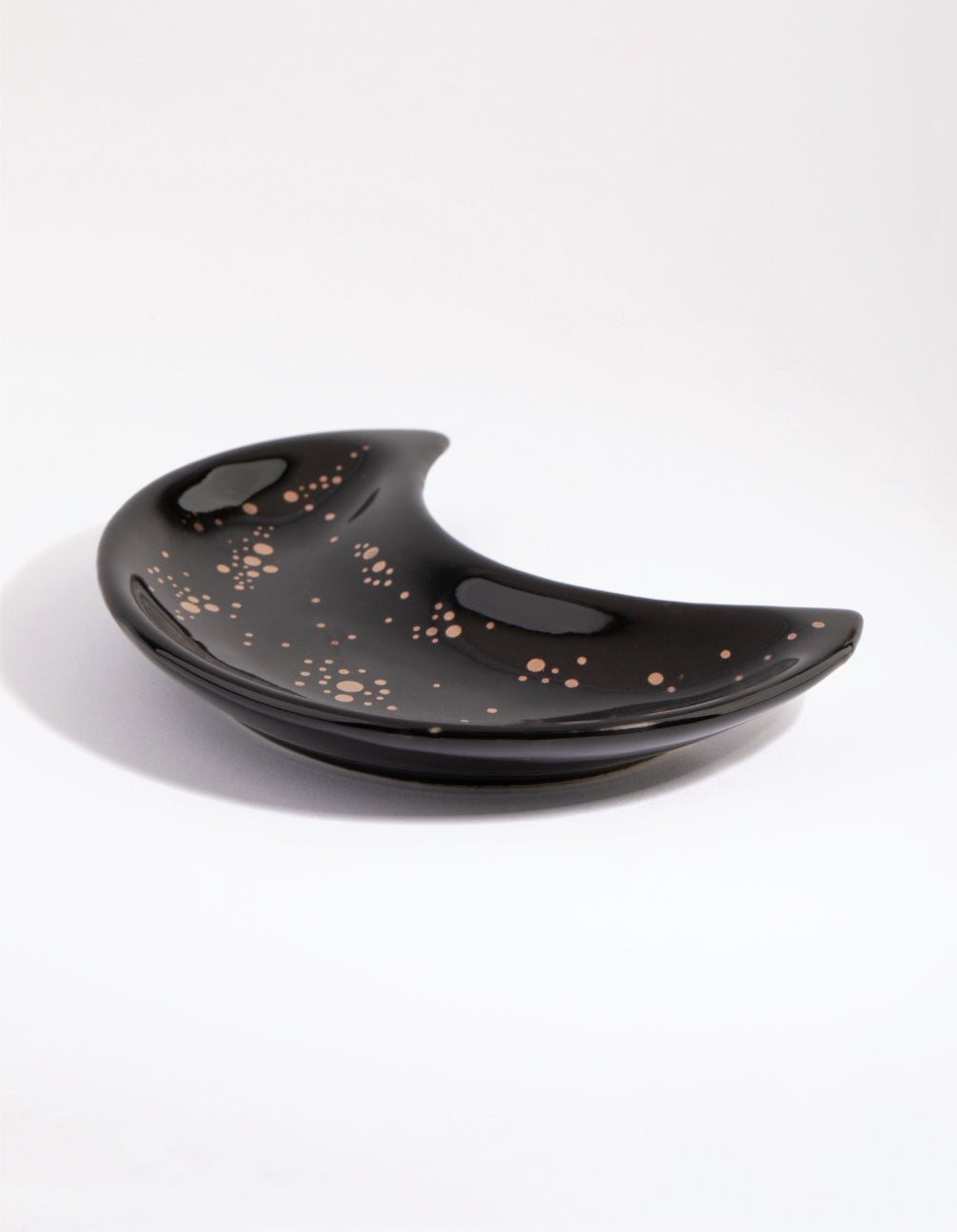 Black Moon Ceramic Trinket Tray
