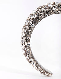 Stone Detail Padded Alice Band - link has visual effect only