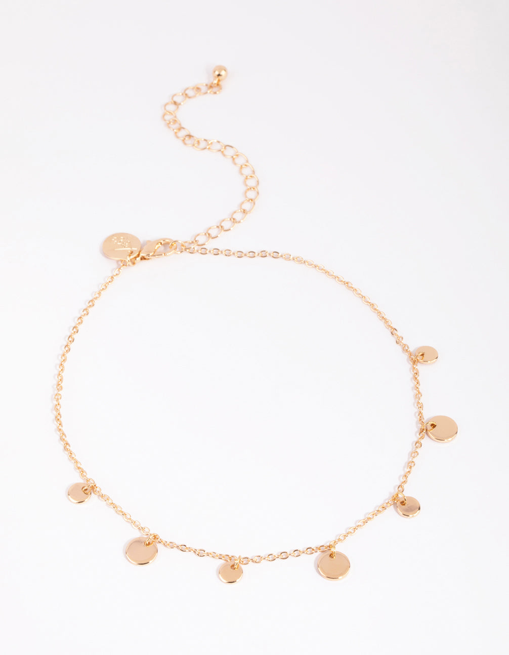 Gold Circle Choker