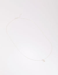 Sterling Silver Star Padlock Necklace - link has visual effect only