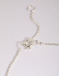 Sterling Silver Eye Stamp Coin Bracelet - link has visual effect only