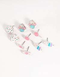 Kids Sweets Stud Earring 5-Pack - link has visual effect only