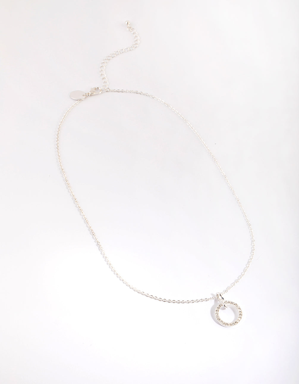 Silver Diamante Necklace