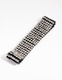 Matte Black Diamante Bracelet - link has visual effect only